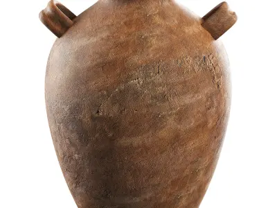  Vase decor Low-poly 3D model