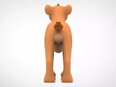 Zuri Lioness 3D model