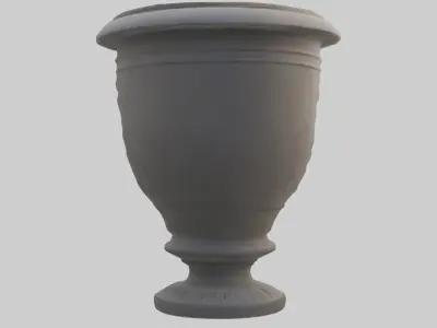 Outdoor vase model 3D model