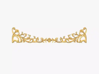 Classic decor ornament 222 3D model