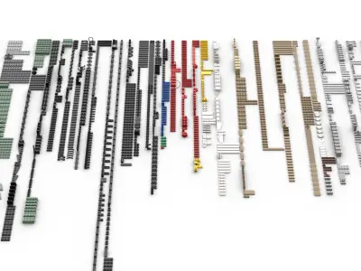 TwindBricks3D - 10317 Land Rover Classic Defender 90 3D print model