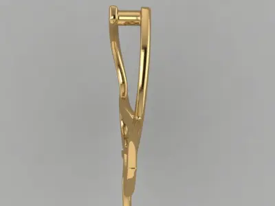 pendant butterfly 2 3D print model