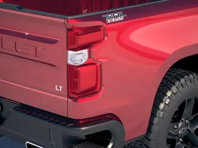 Chevrolet Silverado z71 CG 2019 3D model