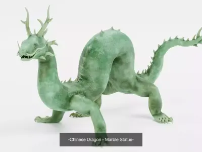 -Chinese Dragons- 3D Model Collection