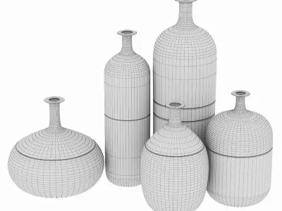 Bottle Bolle by Tapio Wirkkala 3D model