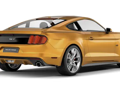 Mustang GT 2015 3D model