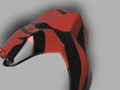 WWE kane mask 3D model