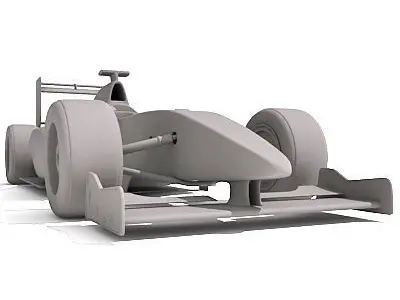 Detailed Formula1 3D model
