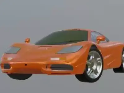 mclaren f1 3D model