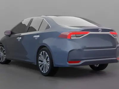 Toyota Corolla Altis E210 Prestige 2019 3D model