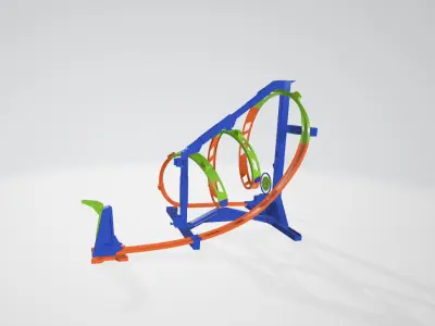 Hot Wheels Car 3D model