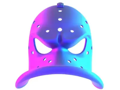 Daffy Duck Hockey Mask toy 3D print model