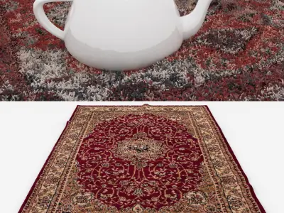 Rugs No 987 Low-poly 3D model