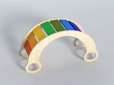 Baby Toys Set 3D model