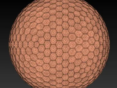 Golf Ball 3D 3D model