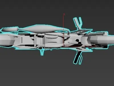 moto 50cc competition bike 50cc competition 3D print model