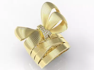 Serelina ring 3D print model