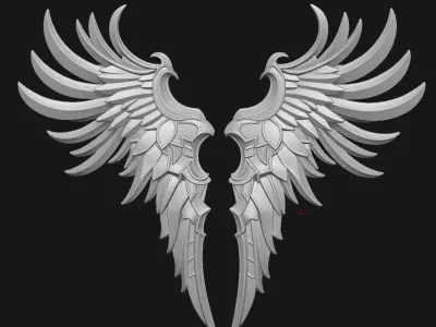 Wings 3D print model