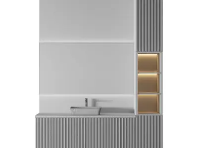 Luxury Bathroom 168 3D model
