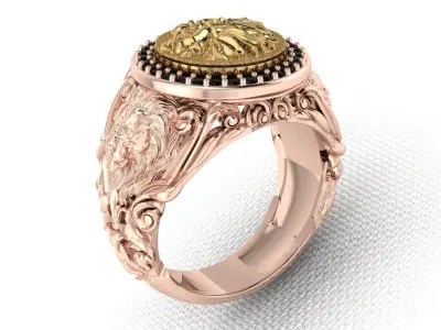 3d ring Free 3D print model