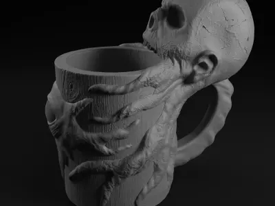 Creature Cup - 3D print 3D print model