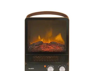 Pruna fireplace emotional heater 3D model