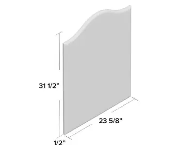 Modern Wall Mirror Free 3D model