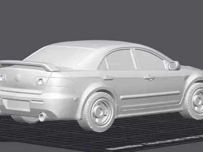 Mazda 6 MPS 3D Car Model 3D print model