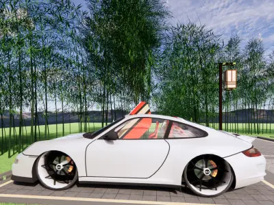 Porsche 911 GT3 Targa 3D model