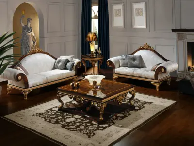 Mariner - COFFEE TABLE VOLGA 3D model 3D model