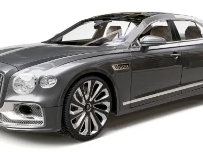 Bentley Flying Spur Mulliner 2022 3D model