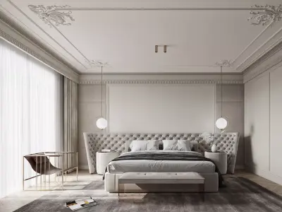  Bedroom interior 67 3D model