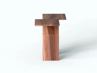 Table Wood Free 3D model