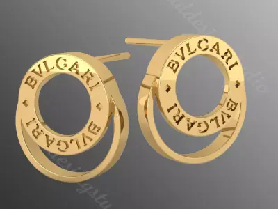 Earrings od89 3D print model