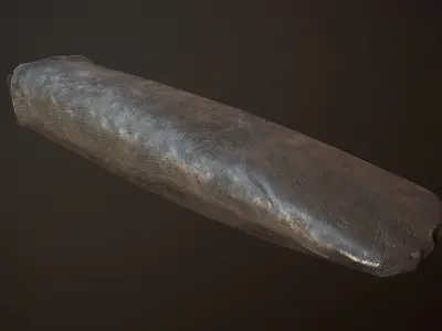 Metal Wedge  Free low-poly 3D model