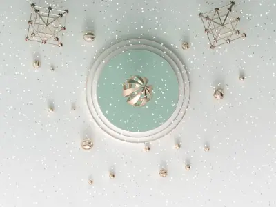 New Year 2022 3D model