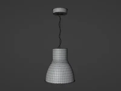 HEKTAR Ikea Pendant Lamp 3D model