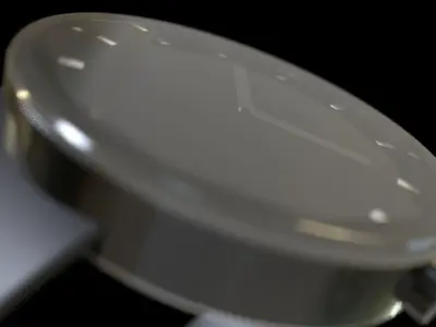 Lit Watch  Free 3D model