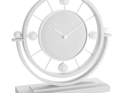 table clock 43 3D model