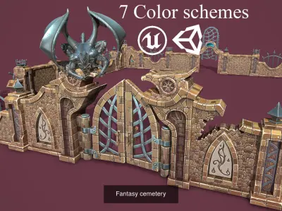 Fantasy bundle by Haridon 3D Model Collection
