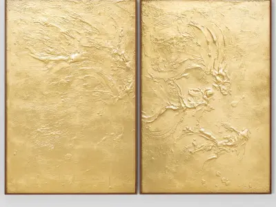 Art Frams 41- Wall mural Abstraction 3D model