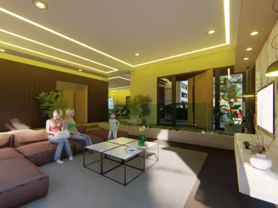 MODERN HOUSE 3 3D model