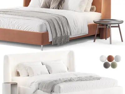 Wings Alessandro Corina Bed 3D model