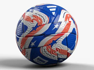 2025 Soccer FIFA World Cup Ball 3D model