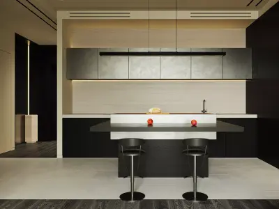 Modern Apartment Design 3d model 3D model 3D model