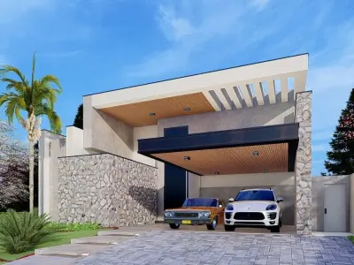 CASA ESTILO VAO LIVRE 3D model