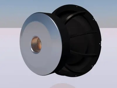 Subwoofer speaker 3D model