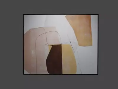 Liang and Eimil Persian Wall Art 3D model