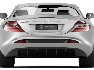 Mercedes-Benz SLR McLaren 2004 3D model