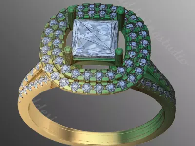 Ring ri233 3D print model